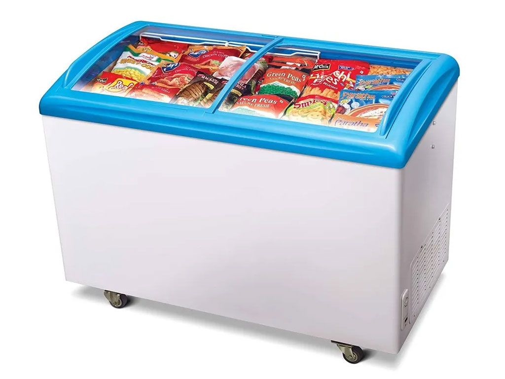 Glass Top Chest Freezer